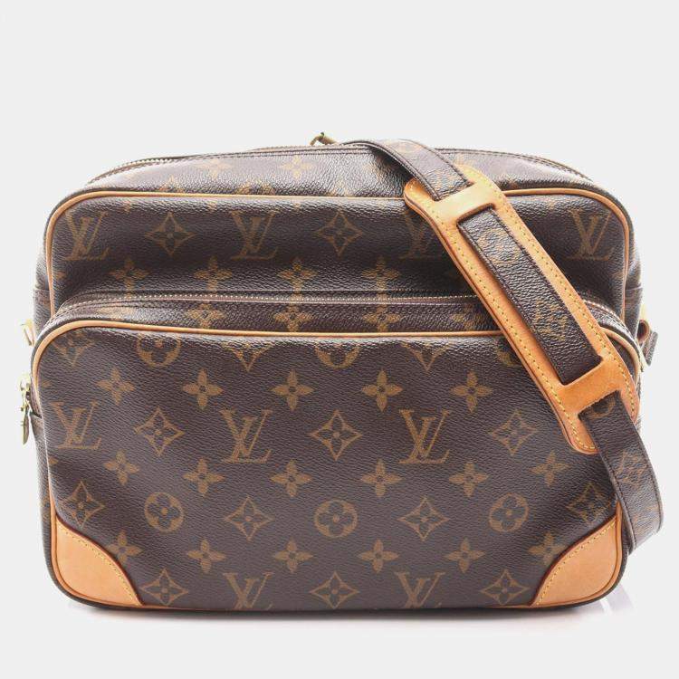Pre Owned Louis Vuitton Nile Monogram Canvas Shoulder Bag