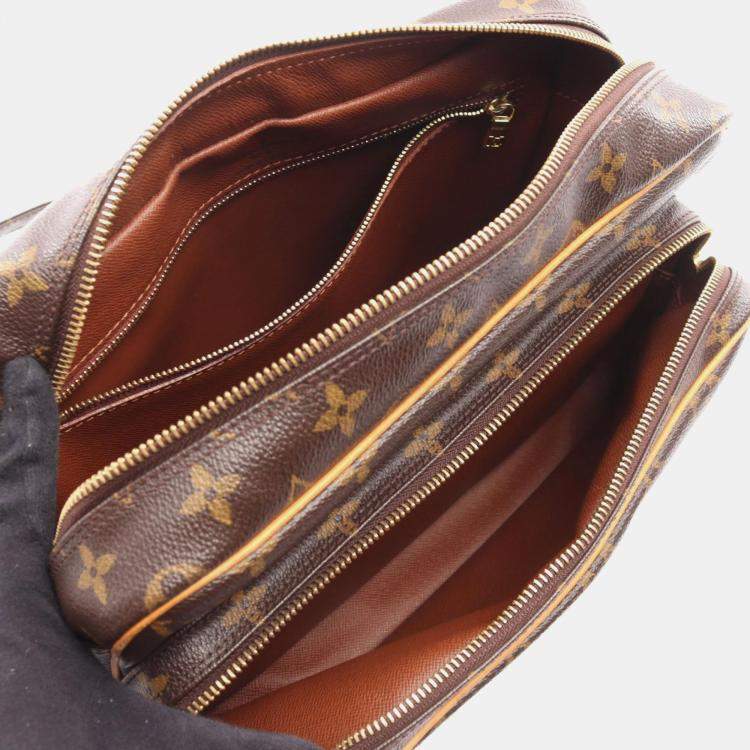 Pre Owned Louis Vuitton Nile Monogram Canvas Shoulder Bag