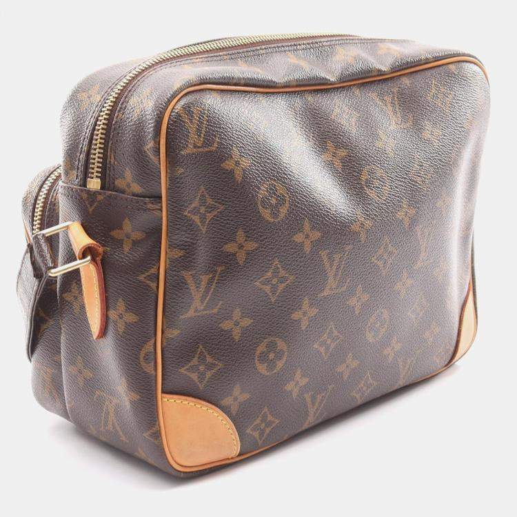 Pre Owned Louis Vuitton Nile Monogram Canvas Shoulder Bag