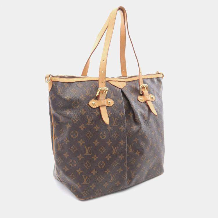 Pre Owned Louis Vuitton Palermo GM Monogram Canvas Shoulder Bag