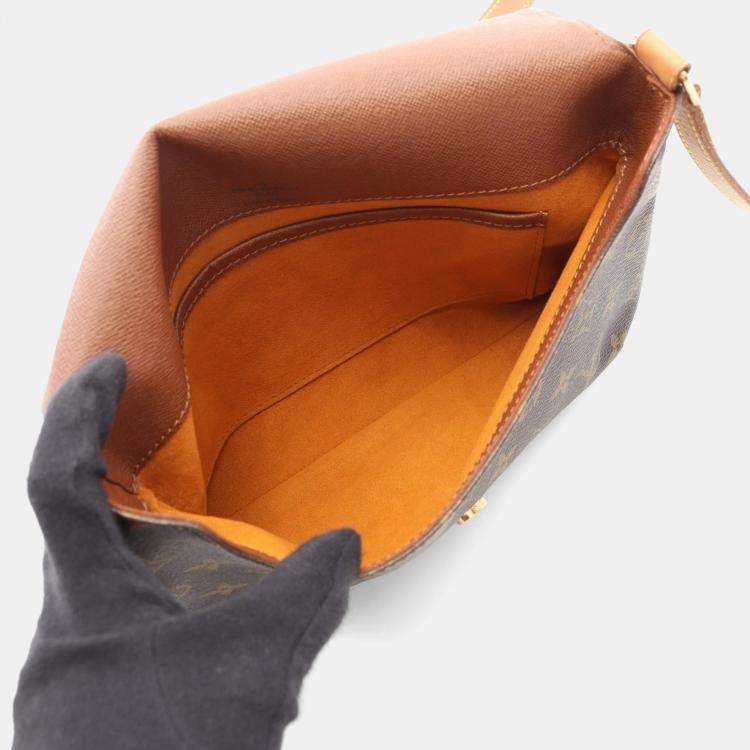 Pre Owned Louis Vuitton Musette Tango Long Strap Shoulder Bag  Monogram Canvas