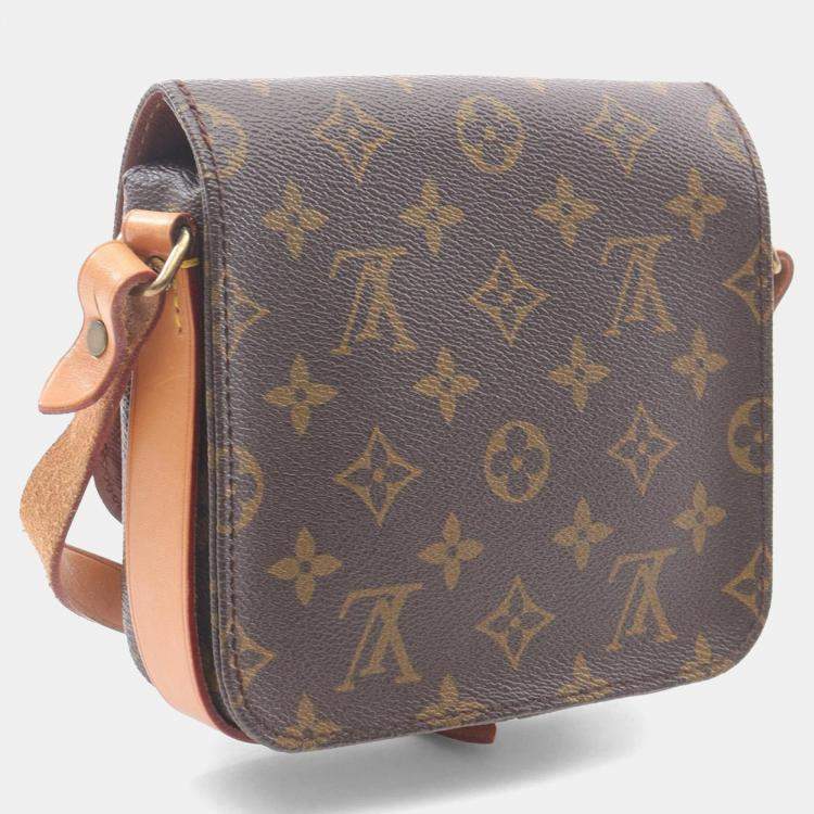 مملوكة مسبقًا Louis Vuitton Cartouchiere Pm Shoulder Bag  Monogram Canvas Leather