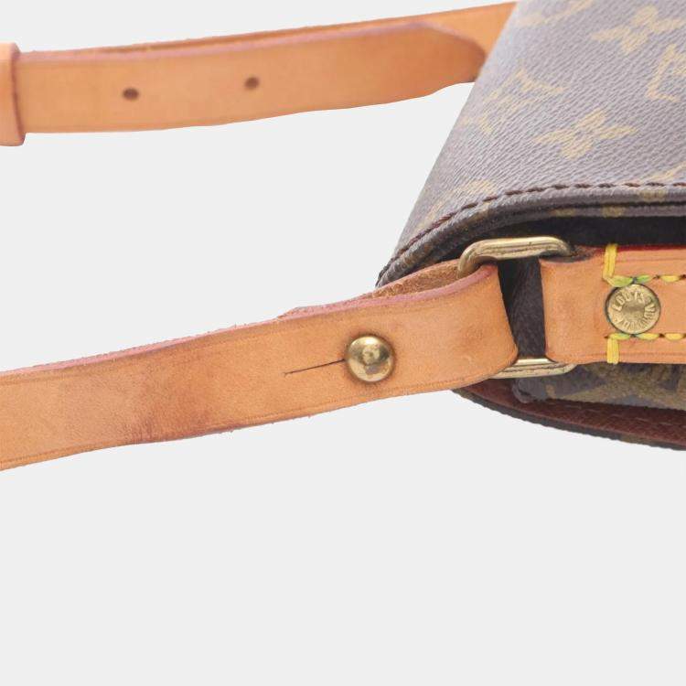 مملوكة مسبقًا Louis Vuitton Cartouchiere Pm Shoulder Bag  Monogram Canvas Leather