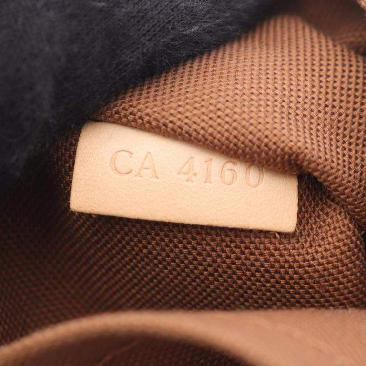 Pre Owned Louis Vuitton Messenger Barbour Mm Shoulder Bag  Monogram Canvas