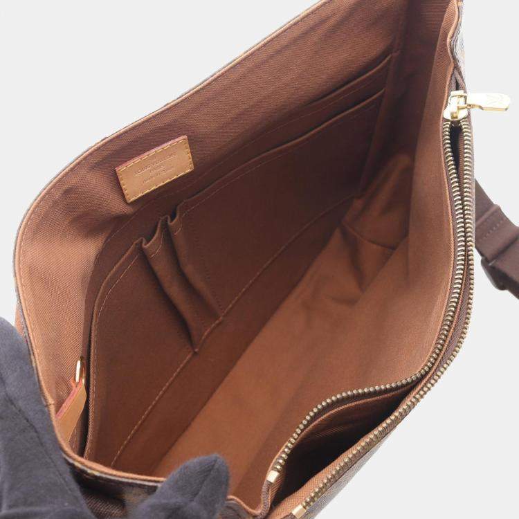 Pre Owned Louis Vuitton Messenger Barbour Mm Shoulder Bag  Monogram Canvas