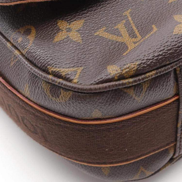 Pre Owned Louis Vuitton Messenger Barbour Mm Shoulder Bag  Monogram Canvas