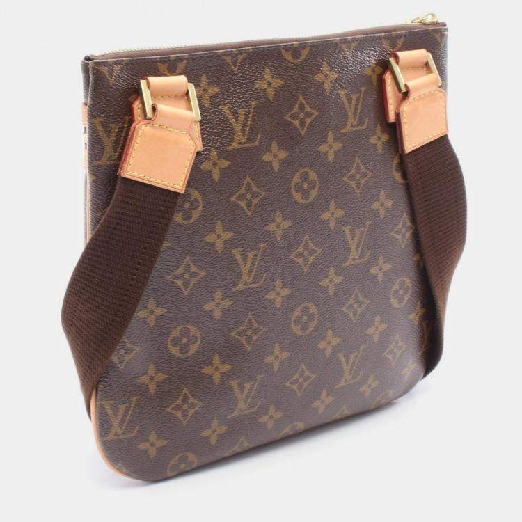 مملوكة مسبقًا Louis Vuitton Pochette Bosphorele Shoulder Bag  Monogram Canvas Brown