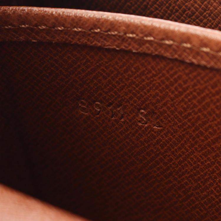 Pre Owned Louis Vuitton Cartouchiere Mm Crossbody Shoulder Bag  Monogram