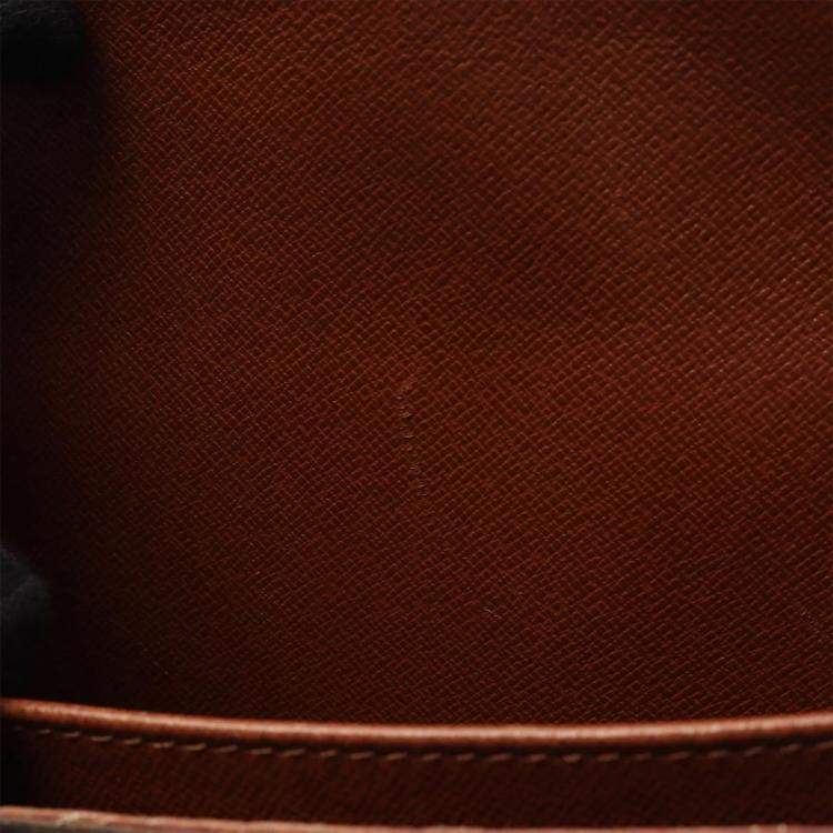 Pre Owned Louis Vuitton Cartouchiere Mm Crossbody Shoulder Bag  Monogram