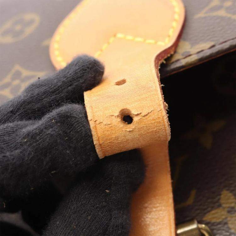 Pre Owned Louis Vuitton Cartouchiere Mm Crossbody Shoulder Bag  Monogram