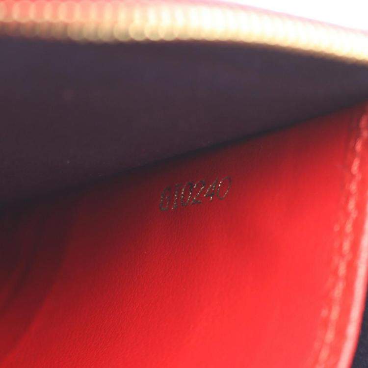 Pre Owned Louis Vuitton Pochette Double Zip Shoulder Bag  Monogram Empreinte Blue