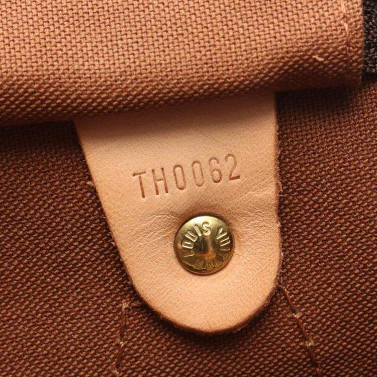 Pre Owned Louis Vuitton Speedy 30 Monogram