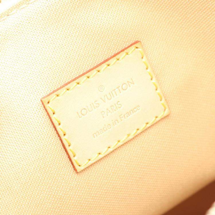 Pre Owned Louis Vuitton Pochette Bosphore Shoulder Bag  Damier Azur Canvas
