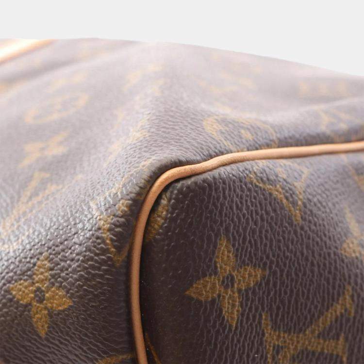 Pre Owned Louis Vuitton Keepall 55 Travel Handbag  Monogram Canvas