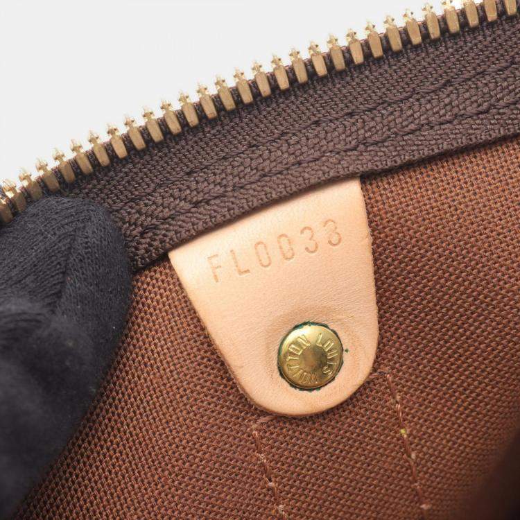 Pre Owned Louis Vuitton Keepall 45 Traveling Handbag  Monogram Canvas