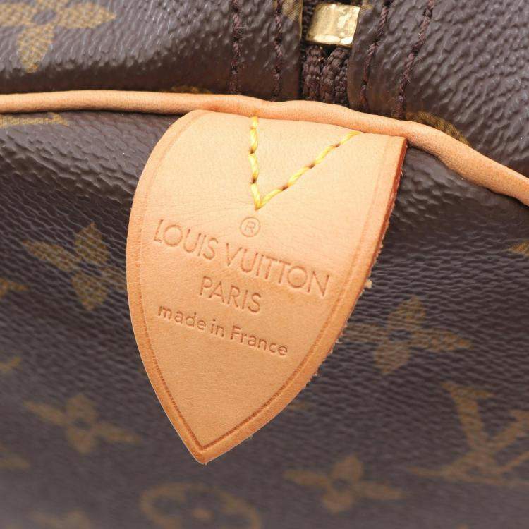 Pre Owned Louis Vuitton Keepall 45 Traveling Handbag  Monogram Canvas