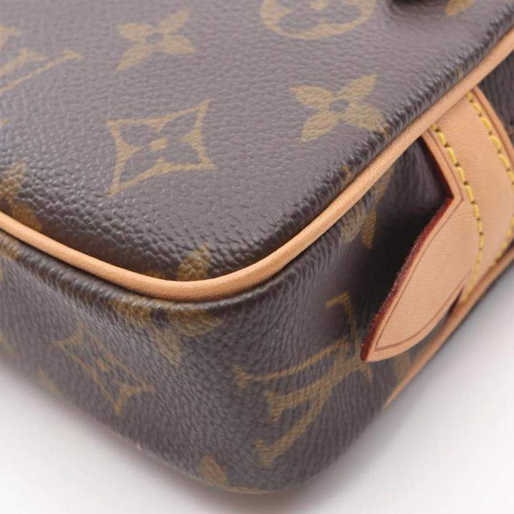 Pre Owned Louis Vuitton Marly Bandouliere Shoulder Bag  Monogram Canvas