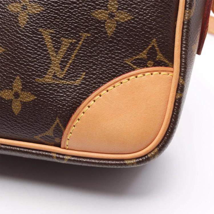 Pre Owned Louis Vuitton Trocadero 27 Brown Monogram Canvas Shoulder Bag