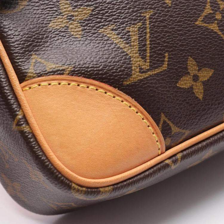 Pre Owned Louis Vuitton Trocadero 27 Brown Monogram Canvas Shoulder Bag