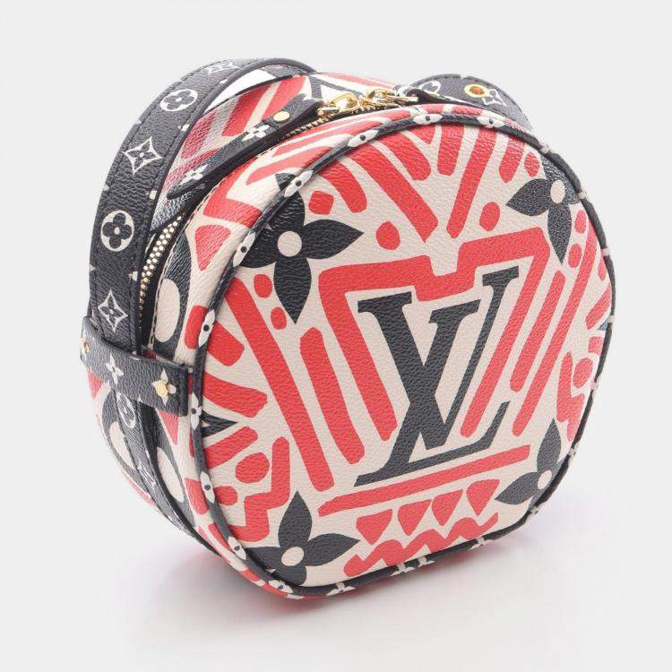 Pre Owned Louis Vuitton Crafty Boite Chapeau Souple Multicolor Monogram Giant Canvas Shoulder Bag