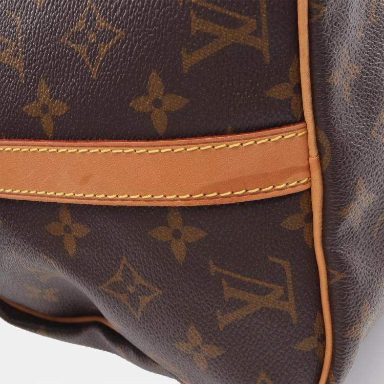 Pre Owned Louis Vuitton Speedy Bandoulière 30 Brown Monogram Canvas 2Way Handbag