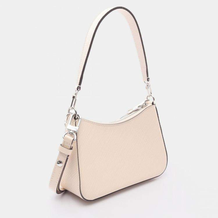 مملوكة مسبقًا Louis Vuitton Marellini Beige Epi Leather Shoulder Bag