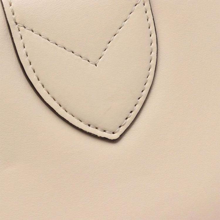 Pre Owned Louis Vuitton Pont Neuf Beige Leather Crossbody Shoulder Bag