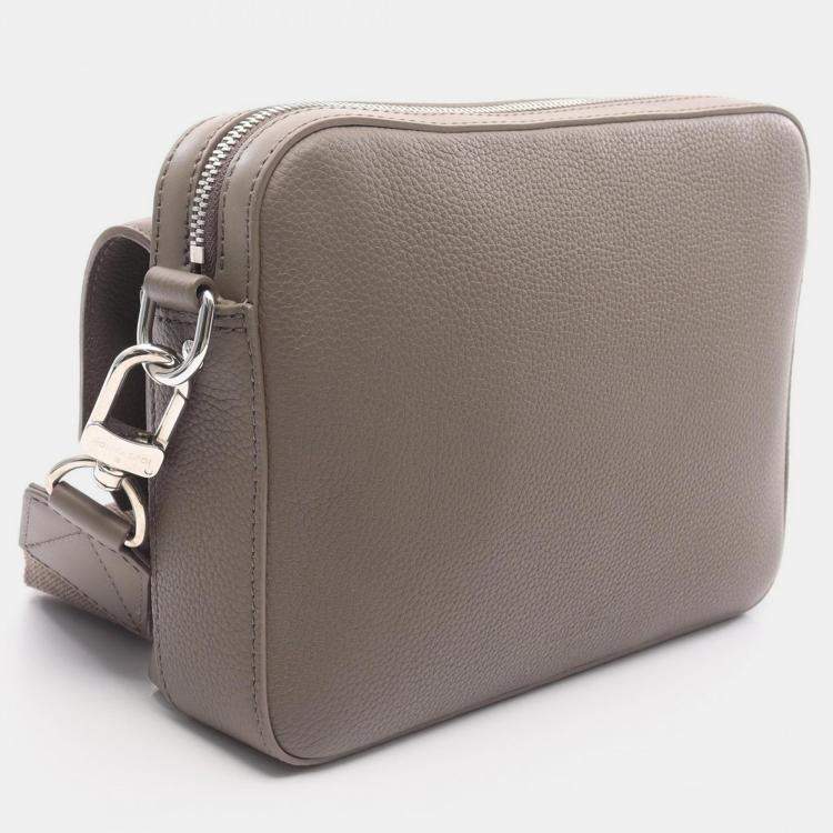 Pre Owned Louis Vuitton Fastline Messenger Brown Aerogram Leather Crossbody Shoulder Bag