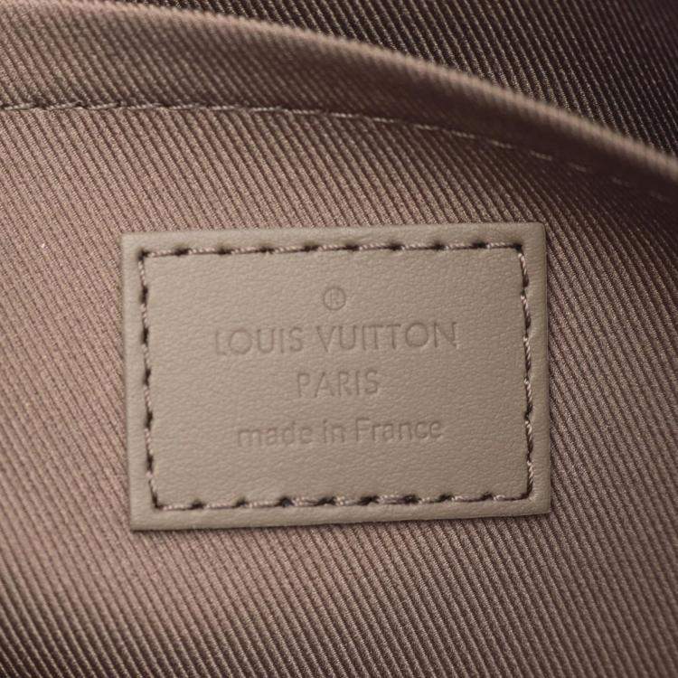 Pre Owned Louis Vuitton Fastline Messenger Brown Aerogram Leather Crossbody Shoulder Bag