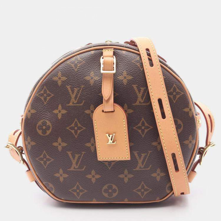 مملوكة مسبقًا Louis Vuitton Boite Chapeau Souple MM Brown Monogram Canvas Shoulder Bag