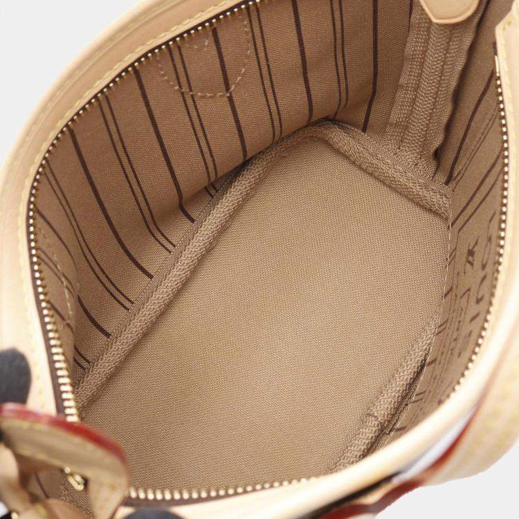 Pre Owned Louis Vuitton Neverfull BB Monogram Canvas Brown/Beige Shoulder Handbag
