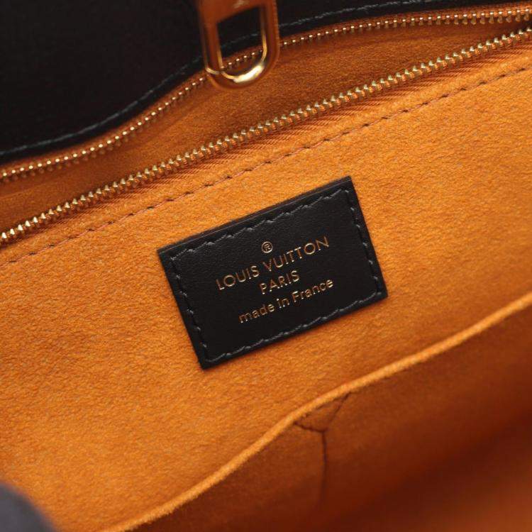 Pre Owned  Louis Vuitton OnTheGo MM Black Monogram Empreinte Leather Shoulder Bag