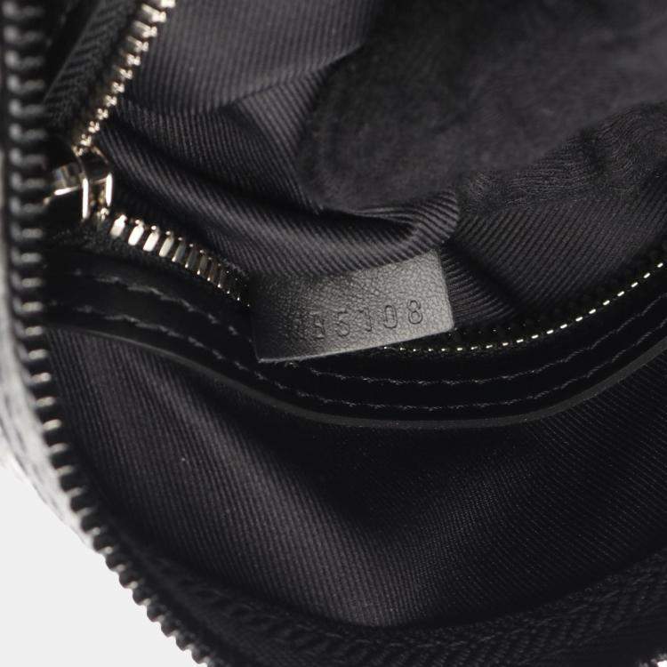 Pre Owned Louis Vuitton Keepall Bandouliere 50 Black Monogram Galaxy Shoulder Bag