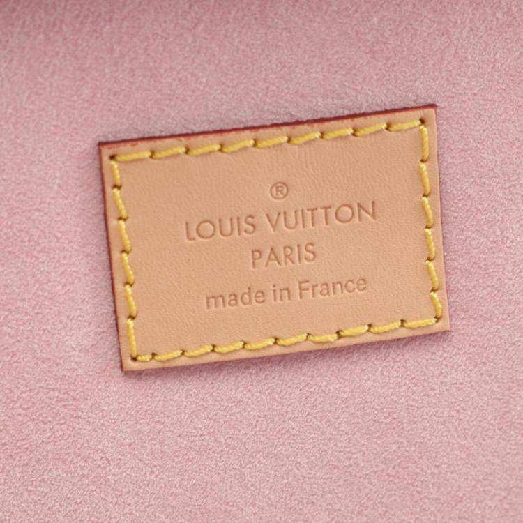 Pre Owned Louis Vuitton Boite Bijou Rose Ballerine Brown Monogram Bag