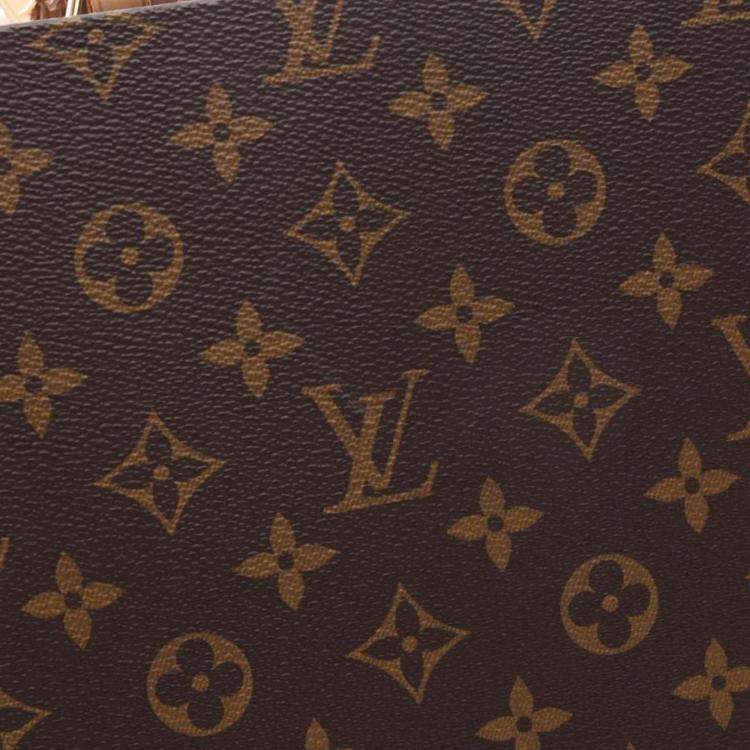 Pre Owned Louis Vuitton Boite Bijou Rose Ballerine Brown Monogram Bag