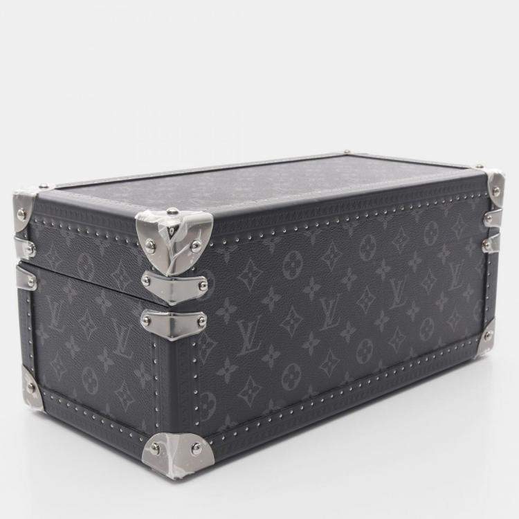 Pre Owned Louis Vuitton Coffret Accessoires Monogram Eclipse Canvas Box Bag