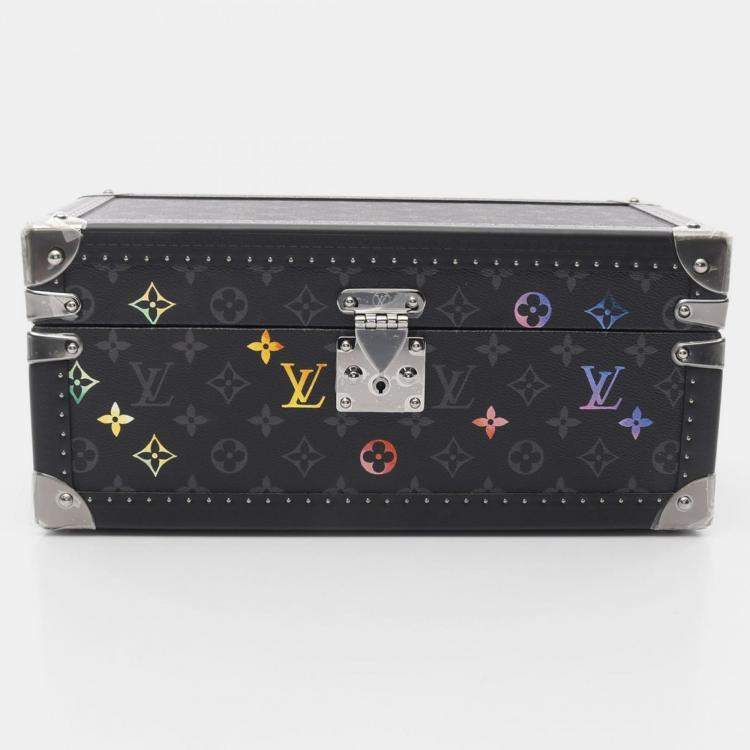 Pre Owned Louis Vuitton Coffret Accessoires Monogram Eclipse Canvas Box Bag