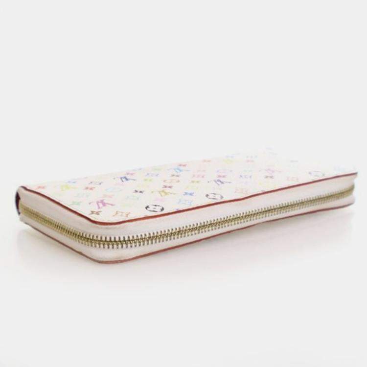 Pre Owned Louis Vuitton Zippy Multicolor Monogram Canvas Wallet