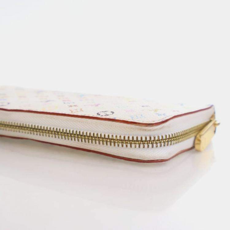 Pre Owned Louis Vuitton Zippy Multicolor Monogram Canvas Wallet