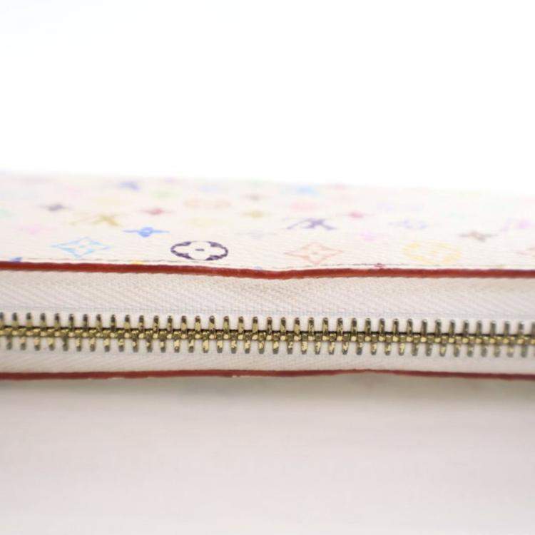 Pre Owned Louis Vuitton Zippy Multicolor Monogram Canvas Wallet