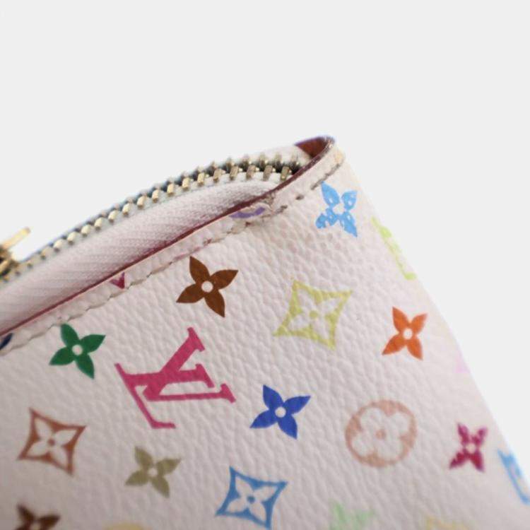 Pre Owned Louis Vuitton Zippy Monogram Multicolor Canvas Wallet