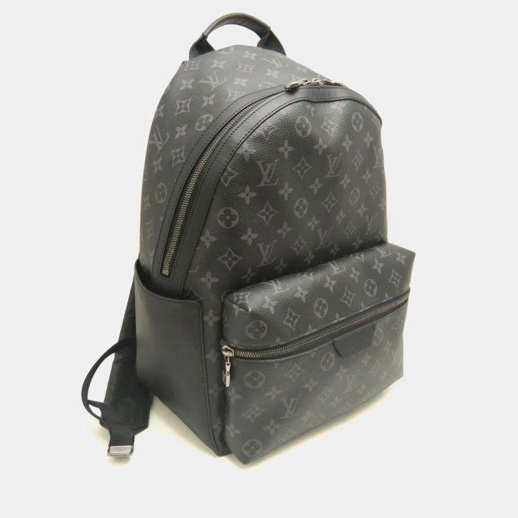 Pre Owned Louis Vuitton Discovery PM Monogram Eclipse Canvas Backpack