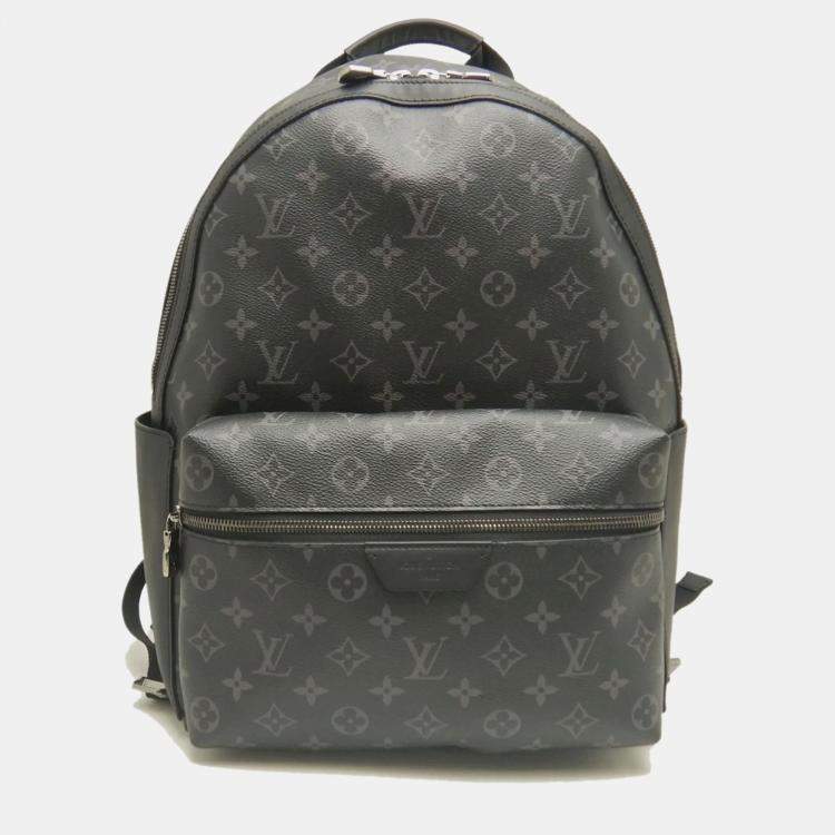 Pre Owned Louis Vuitton Discovery PM Monogram Eclipse Canvas Backpack