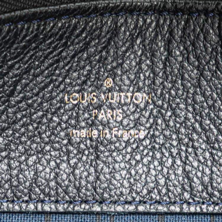 Pre Owned Louis Vuitton Navy Blue Monogram Empreinte Audacieuse MM