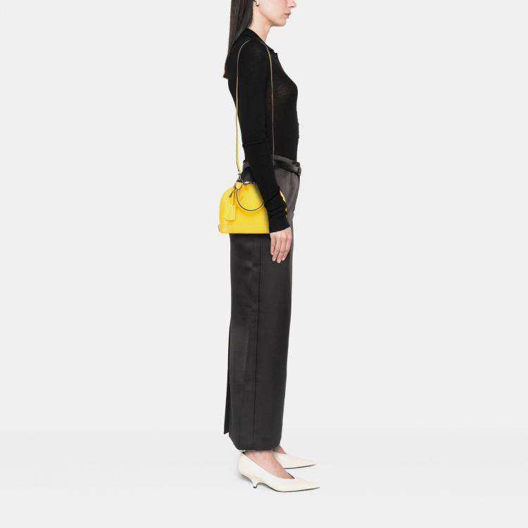 Pre Owned Louis Vuitton Yellow Epi Alma BB