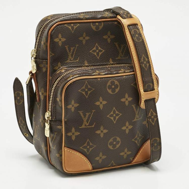 Pre Owned Louis Vuitton Monogram Canvas and Leather Amazone Bag
