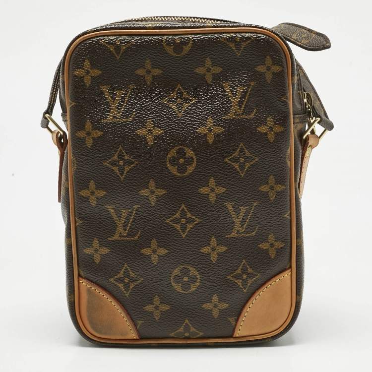 Pre Owned Louis Vuitton Monogram Canvas and Leather Amazone Bag