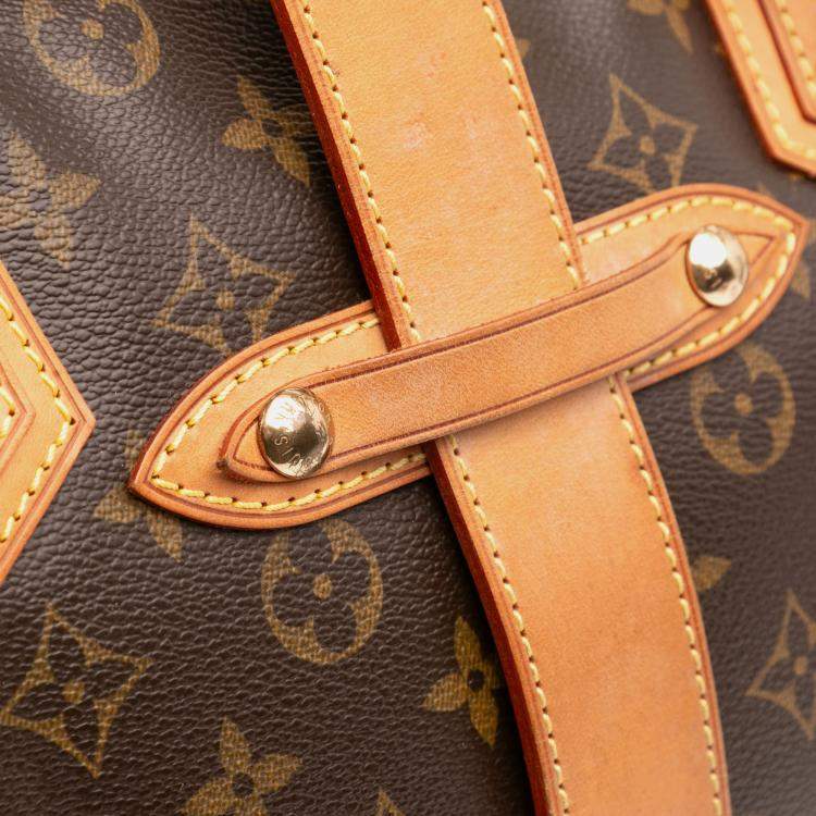 Pre Owned Louis Vuitton Brown Monogram Manhattan GM