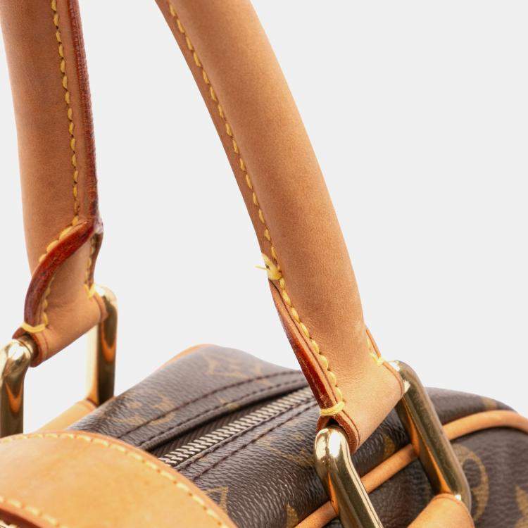 Pre Owned Louis Vuitton Brown Monogram Manhattan GM