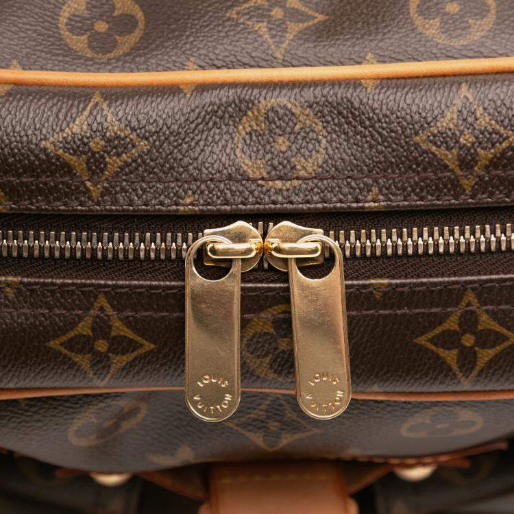 Pre Owned Louis Vuitton Brown Monogram Manhattan GM